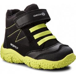 Śniegowce GEOX - B Baltic B.Wpf A B8442A 050FU C0802 M Black/Lime. Czarne śniegowce chłopięce Geox, bez zapięcia. W wyprzedaży za 199,00 zł.
