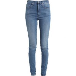 Levi's® MILE HIGH SUPER SKINNY Jeans Skinny Fit blue denim. Niebieskie jeansy damskie relaxed fit Levi's®, z bawełny. Za 449,00 zł.