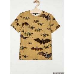 T-shirt musztardowe NIETOPERZE. T-shirty męskie Pakamera, m, bez wzorów, z dzianiny, bez kołnierzyka, krótkie. Za 109,00 zł.