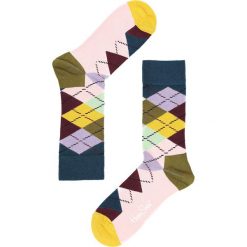 Skarpetki damskie: Kolorowe Skarpetki Argyle Happy Socks
