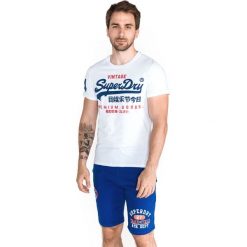 SuperDry Koszulka Biały. Białe podkoszulki męskie Superdry, xs, z nadrukiem, z bawełny, bez kołnierzyka, z krótkim rękawem. Za 154,95 zł.