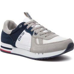 Sneakersy BIG STAR - DD174319 White. Białe sneakersy męskie marki BIG STAR, na co dzień, bez wzorów, z zamszu, retro, bez zapięcia. Za 199,00 zł.