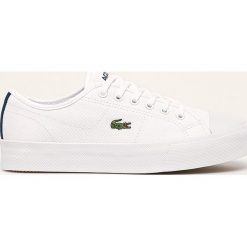 Lacoste - Tenisówki Ziane Plus Grand. Białe trampki i tenisówki damskie Lacoste, bez wzorów, z gumy, na sznurówki. Za 349,90 zł.