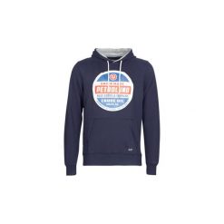 Bluzy Petrol Industries BRIBRIN. Niebieskie bluzy męskie marki Petrol Industries, s, bez wzorów, bez kołnierzyka, bez rękawów, bez kaptura. Za 143,20 zł.