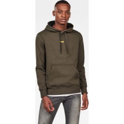 G-Star Raw - Bluza. Szare bluzy męskie G-Star RAW, z nadrukiem, z bawełny, retro, z kapturem, bez rękawów, z kapturem. Za 469,90 zł.