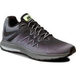 Buty NIKE - Zoom Winflo 3 Shield 852441 001 Black/Black-Cool Grey/Wlf Grey. Czarne buty do biegania męskie marki Asics, z kauczuku. W wyprzedaży za 319,00 zł.