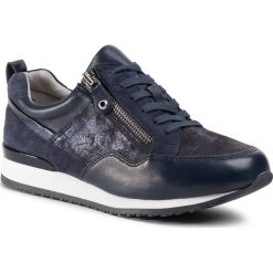 Sneakersy CAPRICE - 9-23600-24 Ocean Comb 880. Niebieskie półbuty damskie Caprice, ze skóry. Za 299,00 zł.