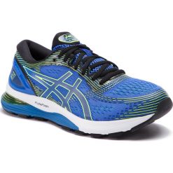 Buty ASICS - Gel-Nimbus 21 1011A169 Illusion Blue/Black 400. Niebieskie buty sportowe męskie Asics, z tworzywa sztucznego, bez zapięcia, do biegania. W wyprzedaży za 519,00 zł.