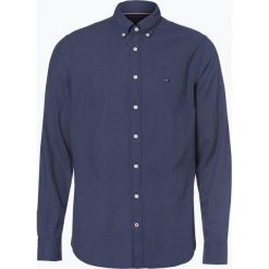 Tommy Hilfiger - Koszula męska, niebieski. Niebieskie koszule męskie na spinki TOMMY HILFIGER, m. Za 449,95 zł.
