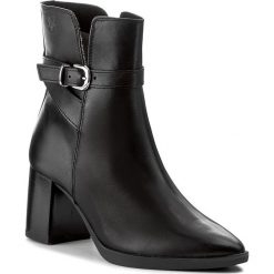 Botki CAPRICE - 9-25331-29 Black Nappa 022. Czarne botki damskie skórzane marki Caprice. W wyprzedaży za 279,00 zł.