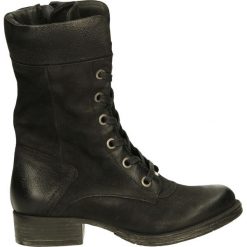 Botki - 185620 NERO. Czarne botki damskie skórzane Venezia. Za 349,00 zł.