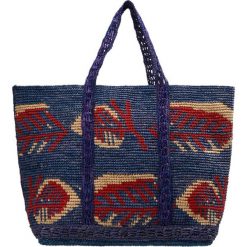 Vanessa Bruno CABAS MOYEN Torba na zakupy bleu multico. Niebieskie torebki klasyczne damskie marki Vanessa Bruno. W wyprzedaży za 681,85 zł.