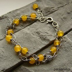 Yellow - bransoletka. Żółte bransoletki damskie na nogę Pakamera. Za 129,00 zł.