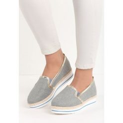 Trampki i tenisówki damskie: Jasnoniebieskie Slip On Naris