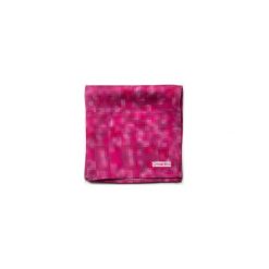POSZETKA FUCHSIA PIXEL. Różowe poszetki męskie Marthu, z nadrukiem, z satyny. Za 69,00 zł.