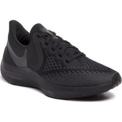 Buty NIKE - Zoom Winflo 6 AQ8228 004 Black/Black/Anthracite. Czarne buty sportowe damskie Nike, bez wzorów, z tworzywa sztucznego, sportowe, do biegania, nike zoom. W wyprzedaży za 309,00 zł.