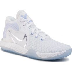 Buty NIKE - Kd Trey 5 VIII CK2090 100 White/Royal Tint. Białe buty sportowe męskie Nike, z tworzywa sztucznego, bez zapięcia, do koszykówki. Za 419,00 zł.