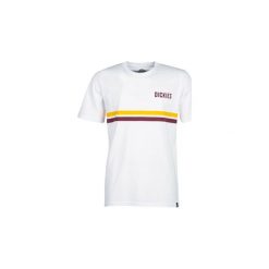 T-shirty z krótkim rękawem Dickies KNOXBORO. Białe t-shirty męskie marki Dickies, xl, bez wzorów, bez kołnierzyka, krótkie. Za 109,00 zł.