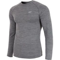 4f Koszulka męska longsleeve H4L18-TSMLF002 r. S/M. Szare koszulki sportowe męskie 4f, l. Za 119,00 zł.
