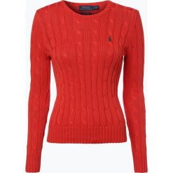 Swetry klasyczne damskie: Polo Ralph Lauren – Sweter damski, czerwony