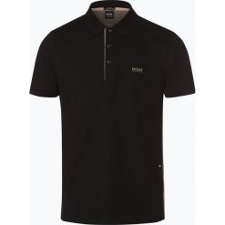 BOSS Athleisure - Męska koszulka polo – Paule, czarny. Czarne koszulki polo męskie BOSS Athleisure, m, w paski, sportowe, bez rękawów. Za 349,95 zł.