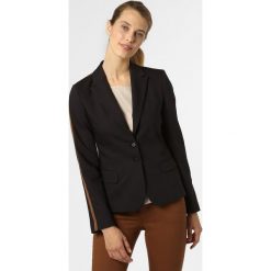Comma casual identity - Blezer damski, czarny. Czarne bolerka i narzutki damskie comma casual identity, bez wzorów, bez rękawów. Za 499,95 zł.