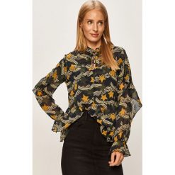 Scotch & Soda - Bluzka. Czarne bluzki damskie Scotch & Soda, na co dzień, s, bez wzorów, z poliesteru, bez kołnierzyka, z długim rękawem. Za 389,90 zł.