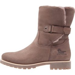 Panama Jack FELIA IGLOO Botki gris. Szare buty zimowe damskie Panama Jack, z materiału. W wyprzedaży za 703,20 zł.