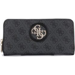 Guess Portfel Szary. Szare portfele damskie Guess, z aplikacjami, z materiału. Za 287,95 zł.
