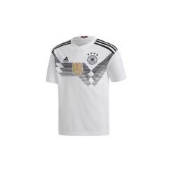 T-shirty z krótkim rękawem Dziecko adidas Koszulka podstawowa reprezentacji Niemiec. Białe bluzki dziewczęce z krótkim rękawem marki Adidas. Za 149,00 zł.