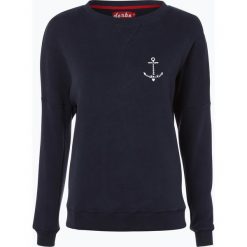 Bluzy damskie: Derbe – Damska bluza nierozpinana – Thelma, niebieski
