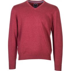 Swetry klasyczne męskie: Sweter – Regular fit – w kolorze czerwonym