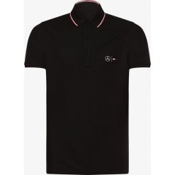 Tommy Hilfiger - Męska koszulka polo, czarny. Czarne koszulki męskie TOMMY HILFIGER, xxl, bez wzorów, polo, bez rękawów. Za 449,95 zł.