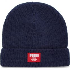 Czapka PUMA - Ribbed Classic Beanie 021709 02 Peacoat. Niebieskie czapki męskie Puma, bez wzorów, z materiału. W wyprzedaży za 49,00 zł.