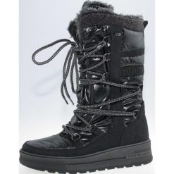 Tom Tailor śniegowce damskie 7991203 37 czarne. Czarne śniegowce damskie Tom Tailor, bez zapięcia. Za 399,00 zł.