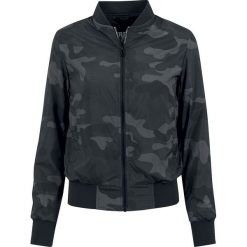 Kurtki damskie: Urban Classics Ladies Light Bomber Jacket Camo Kurtka damska kamuflaż (Dark Camo)