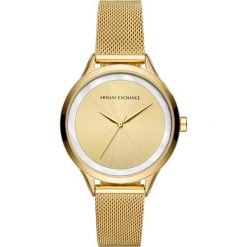 Armani Exchange Zegarek goldcoloured. Żółte, analogowe zegarki damskie marki Armani Exchange. Za 799,00 zł.