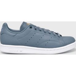 Adidas Originals - Buty Stan Smith. Niebieskie buty sportowe damskie adidas Originals, bez wzorów, ze skóry, sportowe. W wyprzedaży za 299,90 zł.