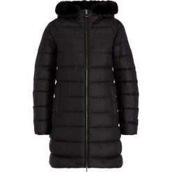 Kurtka puchowa Geox Blenda W9425J T2562 F9000. Czarne kurtki damskie Geox, bez wzorów, z puchu, bez kaptura. W wyprzedaży za 559,00 zł.
