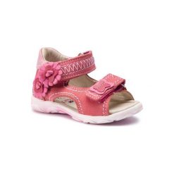 LASOCKI KIDS CI12-2468-06A. Różowe sandały dziewczęce Lasocki Kids, ze skóry, bez zapięcia. Za 79,99 zł.