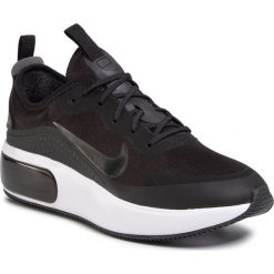 Buty NIKE - Air Max Dia CJ0636 001 Black/Black/White/White. Czarne półbuty damskie Nike, na co dzień, bez wzorów, ze skóry ekologicznej, bez obcasa, na płaskiej podeszwie, bez zapięcia. Za 499,00 zł.