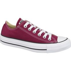Converse Chuck Taylor All Star OX M9691C 42,5 Bordowe. Czerwone buty sportowe damskie Converse, bez wzorów, z tkaniny, sportowe. W wyprzedaży za 259,99 zł.