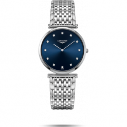 LONGINES La Grande Classique L4.709.4.97.6. Szare zegarki damskie LONGINES, ze stali. Za 5430,00 zł.