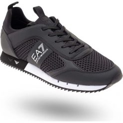 SNEAKERSY EA7 Emporio Armani. Czarne sneakersy męskie EA7 Emporio Armani, na sznurówki. Za 849,00 zł.