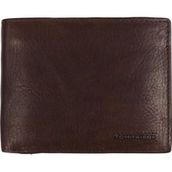 Tom Tailor portfel męski Barry Wallet 27312 brązowy. Pomarańczowe portfele męskie Tom Tailor, bez wzorów, ze skóry. Za 219,00 zł.