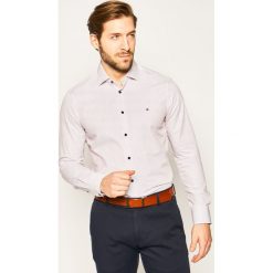 Koszula Tommy Hilfiger Tailored Print Classic TT0TT07306. Białe koszule męskie Tommy Hilfiger Tailored, m, bez wzorów, z bawełny, casualowe, bez kołnierzyka, bez rękawów. W wyprzedaży za 199,00 zł.