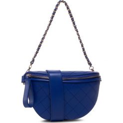 Saszetka nerka DEEZEE - RD00047 Cornflower Blue. Niebieskie nerki damskie DeeZee, bez wzorów, ze skóry ekologicznej, młodzieżowe, bez dodatków. Za 79,99 zł.