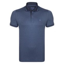 Giorgio Di Mare Koszulka Polo Męska Xl Ciemnoniebieska. Szare koszulki męskie Giorgio di Mare, xl, bez wzorów, z krótkim rękawem. Za 139,00 zł.