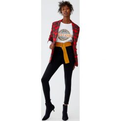 Legginsy z wysokim stanem. Czarne legginsy marki Pull&Bear. Za 79,90 zł.