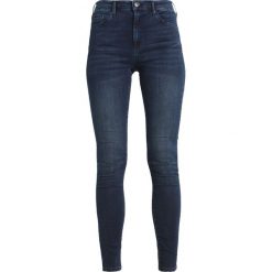 Topshop Tall LEIGH Jeans Skinny Fit midnight. Niebieskie jeansy damskie marki Topshop Tall. Za 219,00 zł.